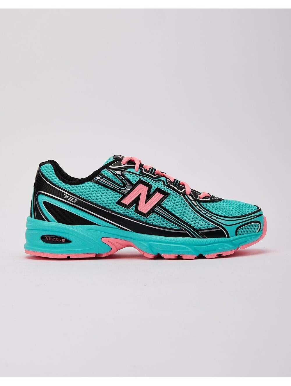 New Balance 740v2 Cyber Jade Green Pink Men Size 6.5 Women 8 Sneakers U740EG2
